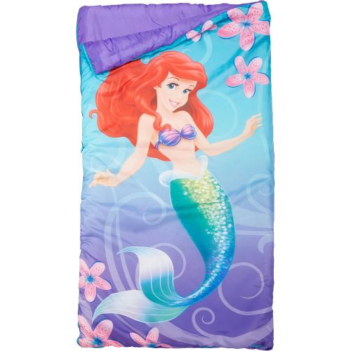  Jay Franco Disney Princess Little Mermaid Ariel Shimmer and Gleam Slumber-Bag