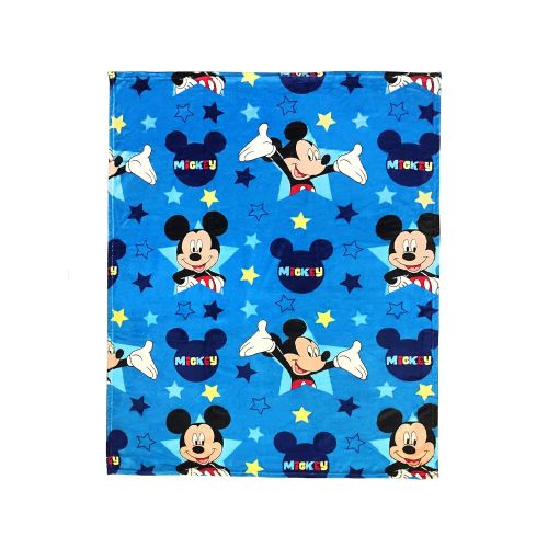  Jay Franco Disney Mickey Mouse 3 Piece Travel Set with 40 x 50 Blanket, Plush Neck Pillow, & Eye Mask (Official Disney Product)