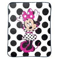 Jay Franco Disney Minnie Mouse All About Dots Silk Touch Throw,46 in X 60 in