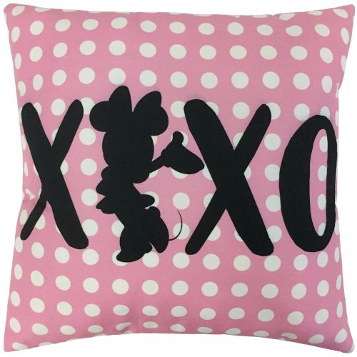  Jay Franco Disney Minnie Mouse XOXO Kids 3 Piece Plush Throw, Pillow & Collapsible Storage Box Set (Official Disney Product)