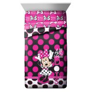 Jay Franco Disney Minnie Mouse All About The Dots Reversible Twin Comforter