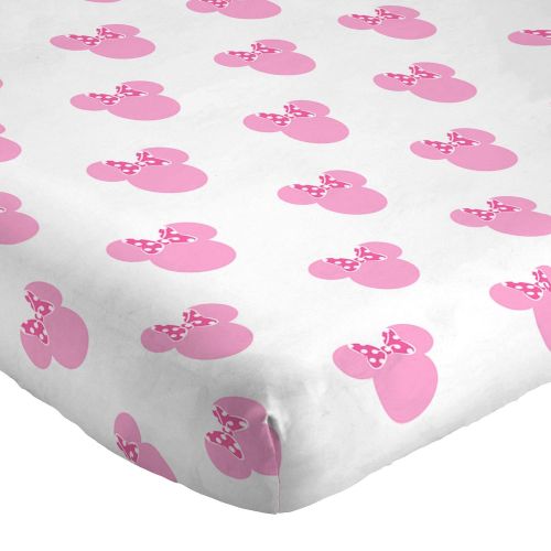  Jay Franco Disney Minnie Mouse Pink & White Sheet Sets (Twin)