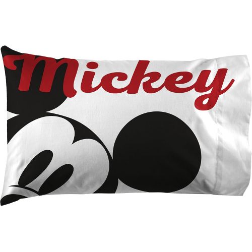  Jay Franco Mickey Mouse Reloaded 4 Piece, Retro Full Sheet Set