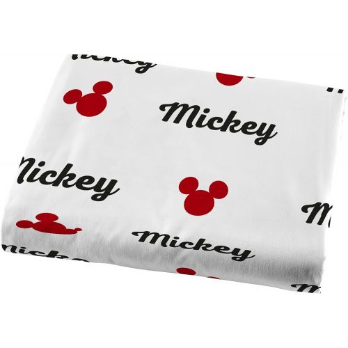  Jay Franco Mickey Mouse Reloaded 4 Piece, Retro Full Sheet Set