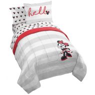 Jay Franco Disney Minnie Mouse Lashes Twin Bed Set,