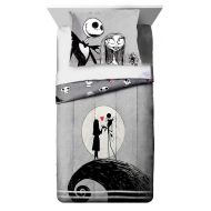 Jay Franco Disney Nightmare Before Christmas Moonlight Full/Queen Comforter & Sham Set - Super Soft Kids Bedding Features Jack Skellington and Sally - Fade Resistant Microfiber (Official Disn