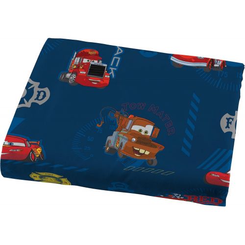  Jay Franco Disney Cars Hometown 3 Piece Twin Sheet Set