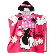 Jay Franco Disney Minnie Mouse 22 x 22 Hooded Poncho Bath/Beach Towel