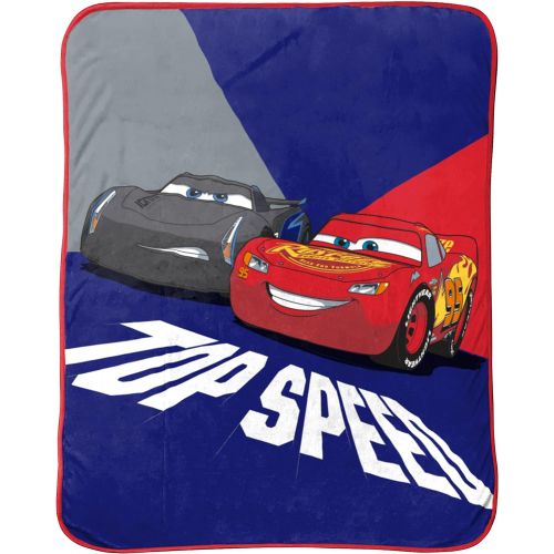  Jay Franco Disney Pixar Cars 3 Speed Scope Travel Blanket