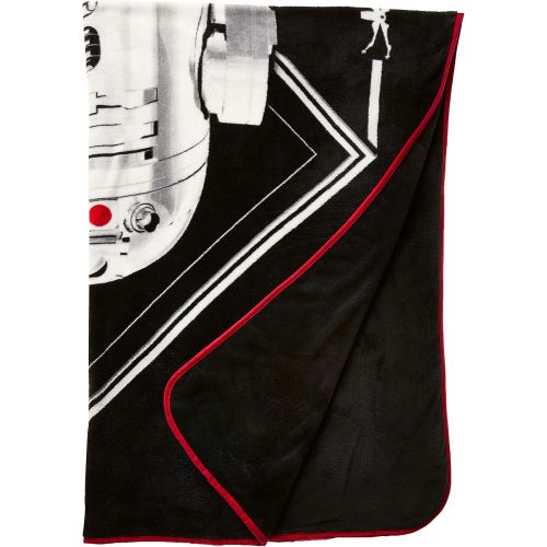  Jay Franco Star Wars Ep 8 Grafix Blanket, Gray