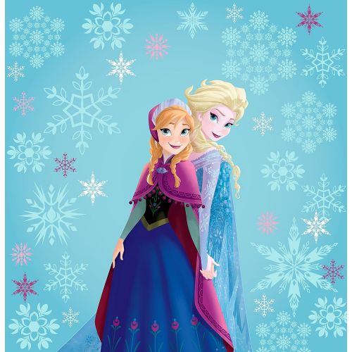  Jay Franco Disney Frozen Elsa and Anna Fabric Shower Curtain