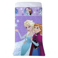 Jay Franco Disney Frozen Magical Snow All-In-One Blanket & Sheet Reversible 60 X 80 Comfy Cover