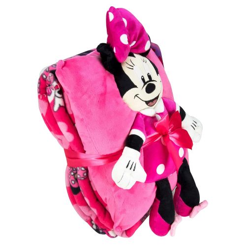  Jay Franco Disney Minnie Mouse Junior Snuggle Set