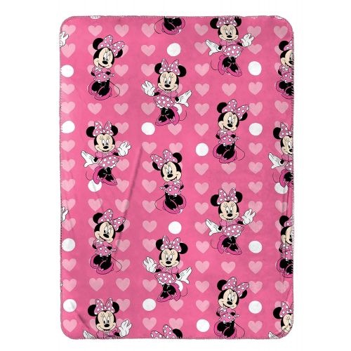  Jay Franco Disney Minnie Mouse Junior Snuggle Set