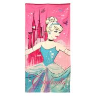 Jay Franco Disney Princess Cinderella 28 X 58 100% Cotton Beach/Bath/pool Towel