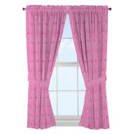 Jay Franco Disney Princess Friendship Adventures 63 Decorative Curtain/Drapes 4-Piece Set (2 Panels, 2 Tiebacks)