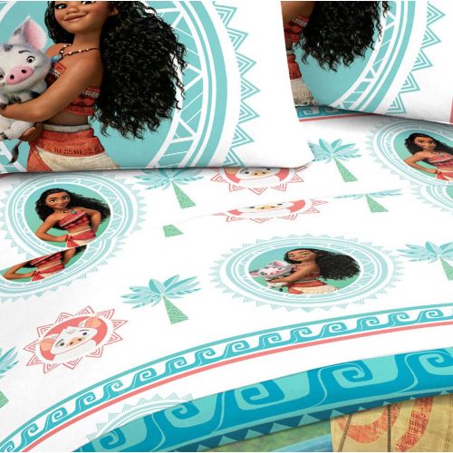  Jay Franco Disney Moana The Wave 3 Piece Twin Sheet Set