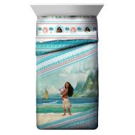 Jay Franco Disney Moana The Wave Twin Comforter - Super Soft Kids Reversible Bedding features Moana - Fade Resistant Polyester Microfiber Fill (Official Disney Product)
