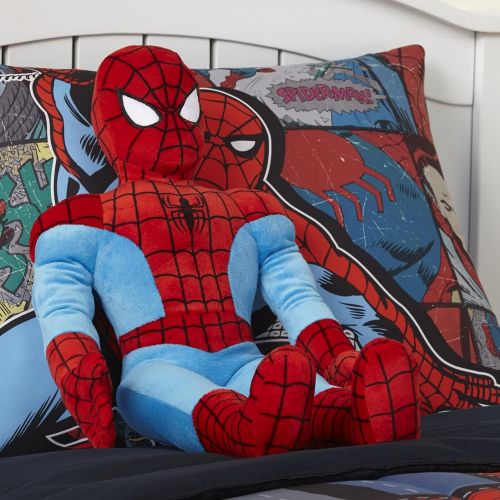  [아마존베스트]Jay Franco Marvel Spiderman Ultimate 26 Pillowtime Pal, Blue,