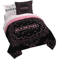 Jay Franco Blackpink Kill This Love 7 Piece Queen Bed Set - Includes Comforter & Sheet Set - Bedding Super Soft Fade Resistant Microfiber (Official Blackpink Product)
