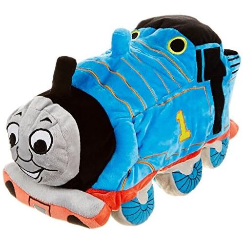  Jay Franco Thomas & Friends Plush Stuffed Toddler Pillow Buddy - Kids Super Soft Polyester Microfiber, 15 inch (Official Mattel Product), Thomas