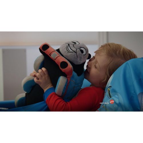  Jay Franco Thomas & Friends Plush Stuffed Toddler Pillow Buddy - Kids Super Soft Polyester Microfiber, 15 inch (Official Mattel Product), Thomas