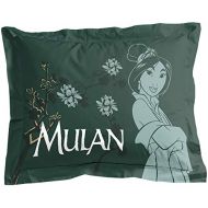Jay Franco Disney Mulan Umbrella 1 Single Sham Kids Super Soft Bedding Pillow Cover (Official Disney Product)