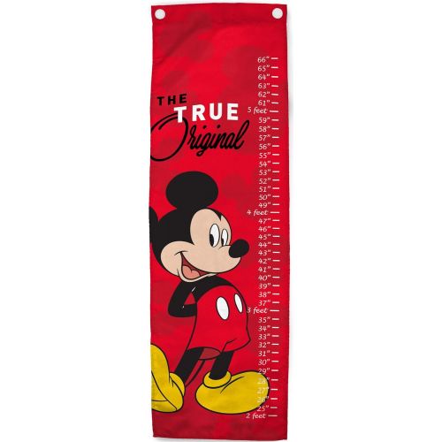  Jay Franco Disney Mickey Mouse Growth Chart ? Kids Removeable Wall Decor (Official Disney Product)