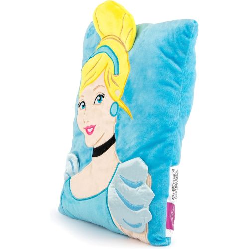  Jay Franco Disney Cinderella 3D Snuggle Pillow Super Soft ? Measures 15 Inches (Official Disney Product)