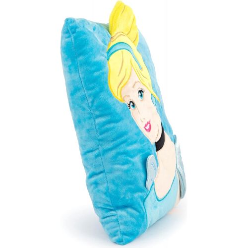  Jay Franco Disney Cinderella 3D Snuggle Pillow Super Soft ? Measures 15 Inches (Official Disney Product)