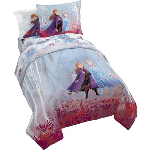  Jay Franco Frozen 2 Forest Spirit Bed Set, Twin