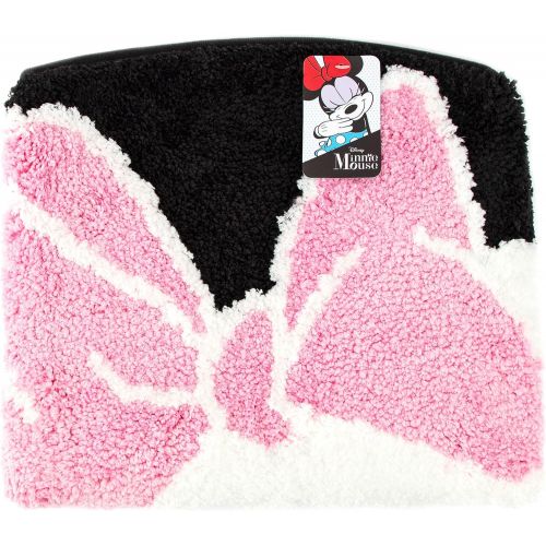  Jay Franco Disney Minnie Mouse Cherry Tufted Cotton Bath Rug, Kids Bath (Official Disney Product)