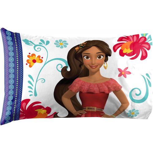  Jay Franco Disney Elena of Avalor Dancing Script 4 Piece Full Sheet Set