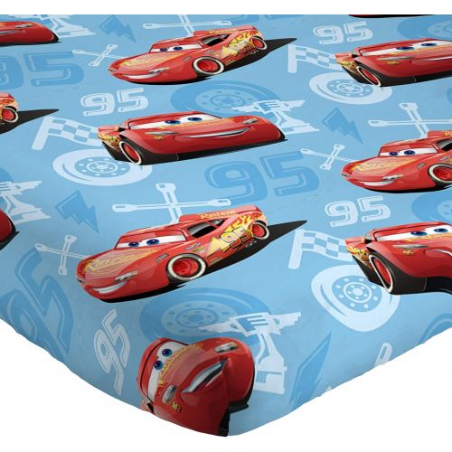  Jay Franco Disney Pixar Cars 95 Full Size Sheet Set