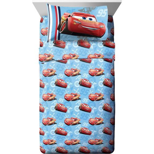  Jay Franco Disney Pixar Cars 95 Full Size Sheet Set