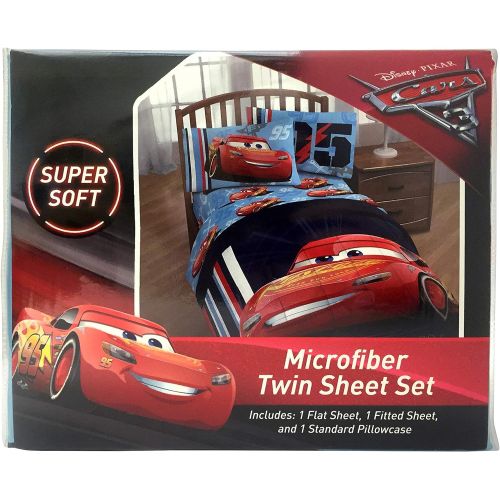  Jay Franco Disney Pixar Cars 95 Full Size Sheet Set