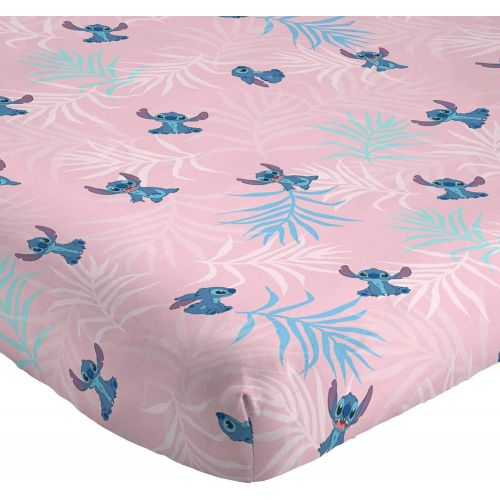  Jay Franco Disney Lilo & Stitch Paradise Dream Twin Sheet Set 3 Piece Set Super Soft and Cozy Kid’s Bedding Fade Resistant Microfiber Sheets (Official Disney Product)