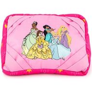 Jay Franco Disney Princess Social Small iPad Tablet Pillow Soft Holder Rest Support Pillow Features Cinderella, Belle, Jasmine, Rapunzel, & Tiana (Official Disney Product)