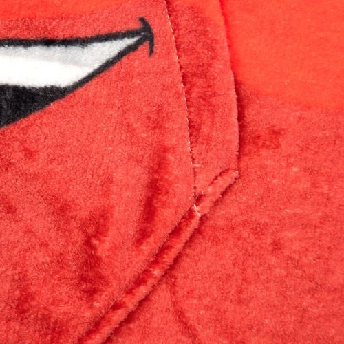  Jay Franco Disney Pixar Cars Lightning McQueen Throwbee ? 2 in 1 Wearable Kids Plush Blanket Poncho Fade Resistant Polyester, 50 x 60 Inches (Official Disney Pixar Product)