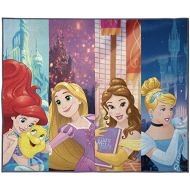 Jay Franco Disney Princess Dreamers Kids Room Rug Large Area Rug Measures 4 x 5 Feet Features Ariel, Belle, Cinderella, & Rapunzel (Offical Disney Product)