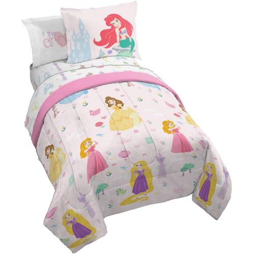  Jay Franco Disney Princess Paper Cut Bed Set, Full