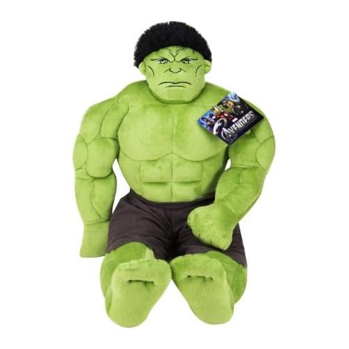  [아마존베스트]Jay Franco Avengers Plush Stuffed Hulk Pillow Buddy - Super Soft Polyester Microfiber, 23 inch (Official Marvel Product)