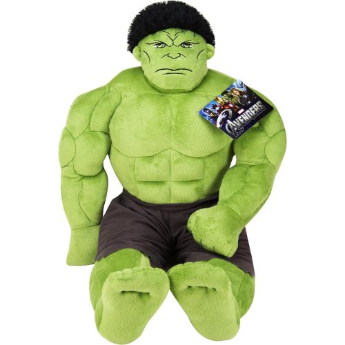  [아마존베스트]Jay Franco Avengers Plush Stuffed Hulk Pillow Buddy - Super Soft Polyester Microfiber, 23 inch (Official Marvel Product)