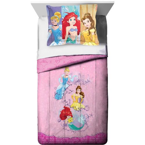 디즈니 Jay Franco Disney Princess Friendship Adventures 5 Piece Twin Bed In A Bag