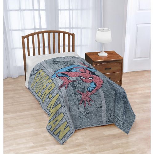  Jay Franco Star Wars Plush 62 x 90 Twin Blanket, White, 6 Piece