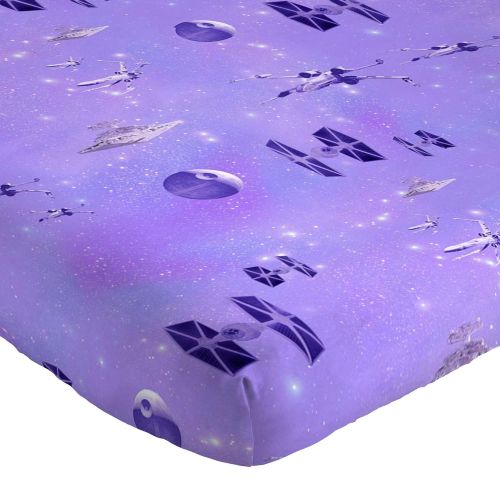  Jay Franco Star Wars Galaxy in Bloom Sheet Set, Queen