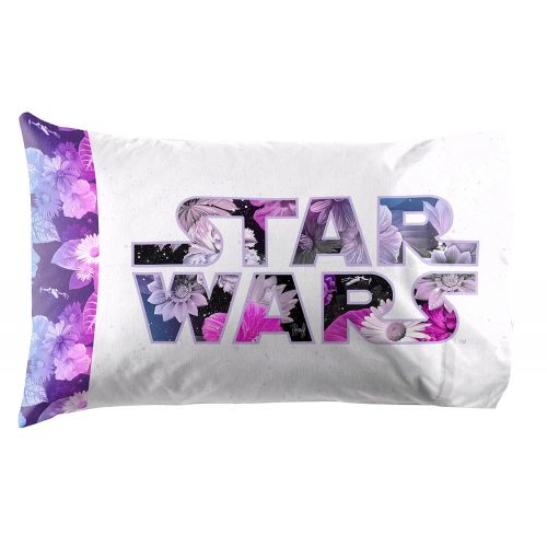  Jay Franco Star Wars Galaxy in Bloom Sheet Set, Queen