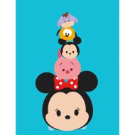 Jay Franco & Sons Tsum Tsum Plush Throw 46 x 60