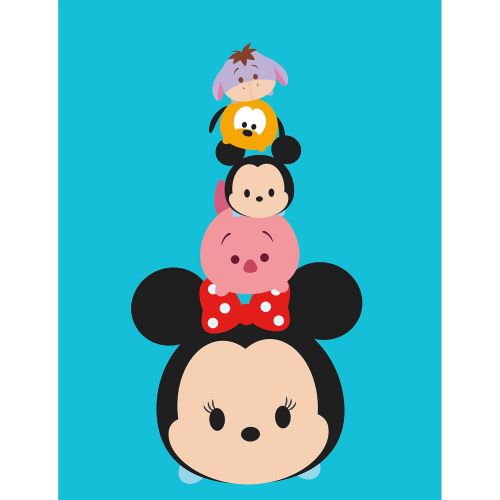  Jay Franco & Sons Tsum Tsum Plush Throw 46 x 60