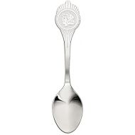[아마존베스트]Jay Seiler Sterling Silver Rhodium-plated Girl Polished Spoon, Sterling Silver